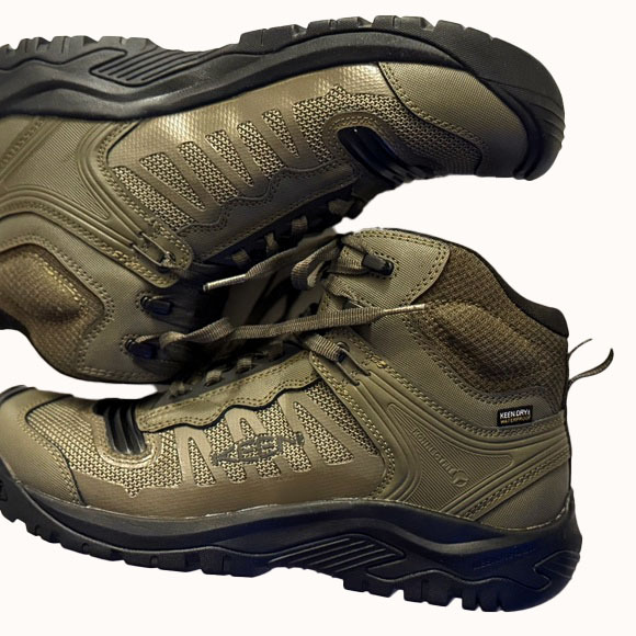 KEEN Men's Reno 6" Mid Waterproof Work Boots - Composite Toe Size Size 12 D - Picture 4 of 6